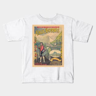 Eaux-Bonnes France Vintage Poster 1892 Kids T-Shirt